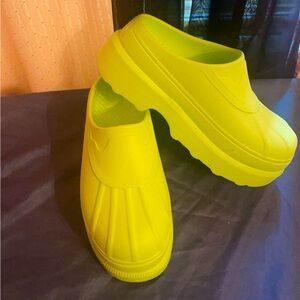 Neon Sorel Clogs